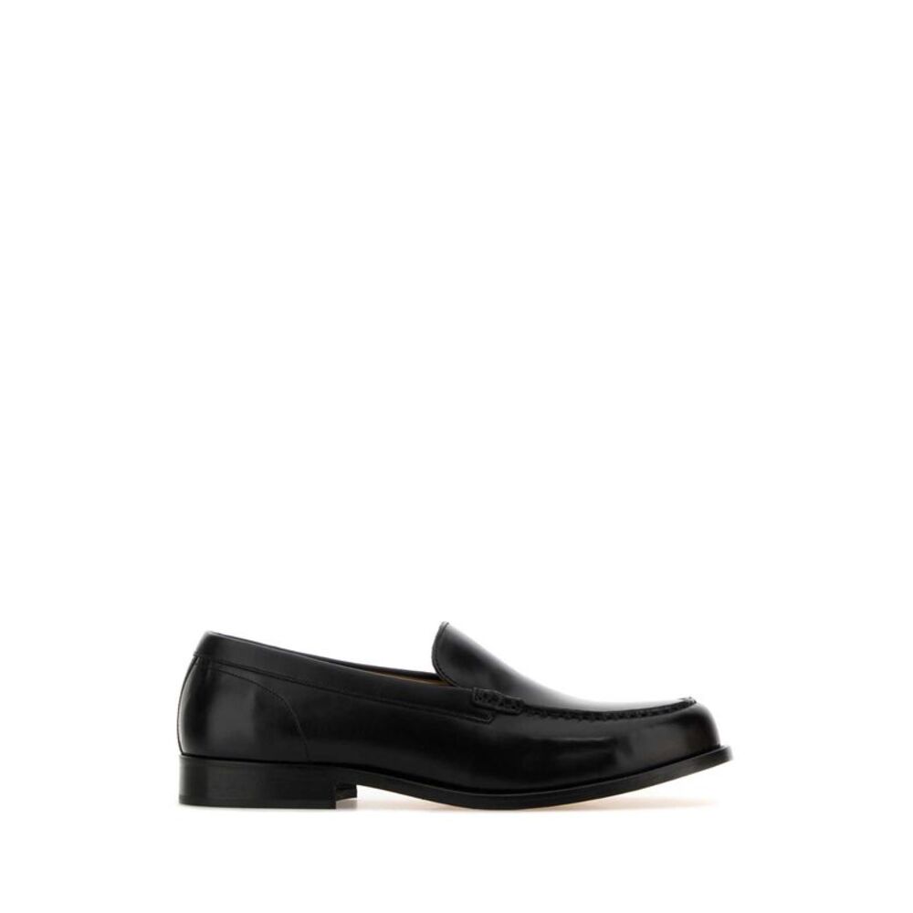 A.P.C. Men Black Leather Loafers